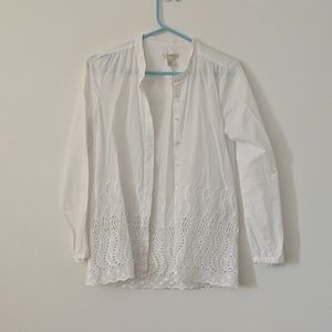 5/20 J.crew Long Sleeve Button Up
